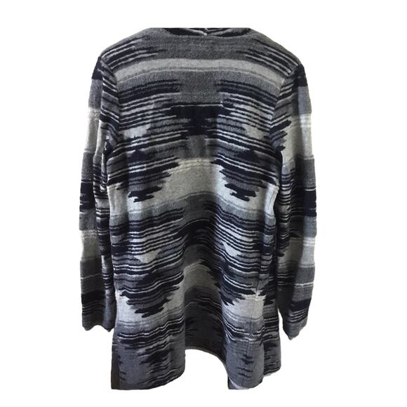 Lucky Brand Aztec Southwestern Tribal Cardigan 7W51228 size L - Picture 4 of 8